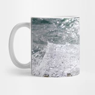 White Ocean Wave Mug